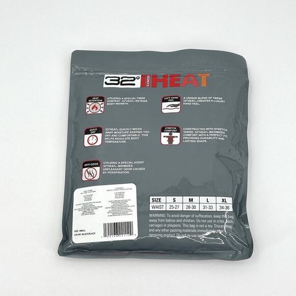 NWT 32 Degrees Heat Women's Base Layer Pant Black Small - Picture 2 of 8